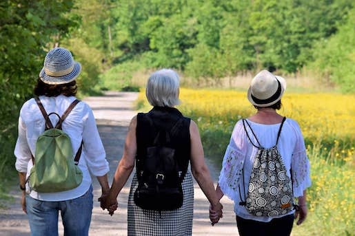 elderly family